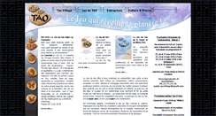 Desktop Screenshot of jeudutao.fr