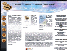 Tablet Screenshot of jeudutao.fr