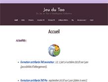 Tablet Screenshot of jeudutao.com